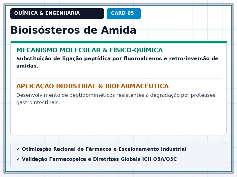Cartão Técnico 5 - Bioisosterismo Clássico e Não Clássico