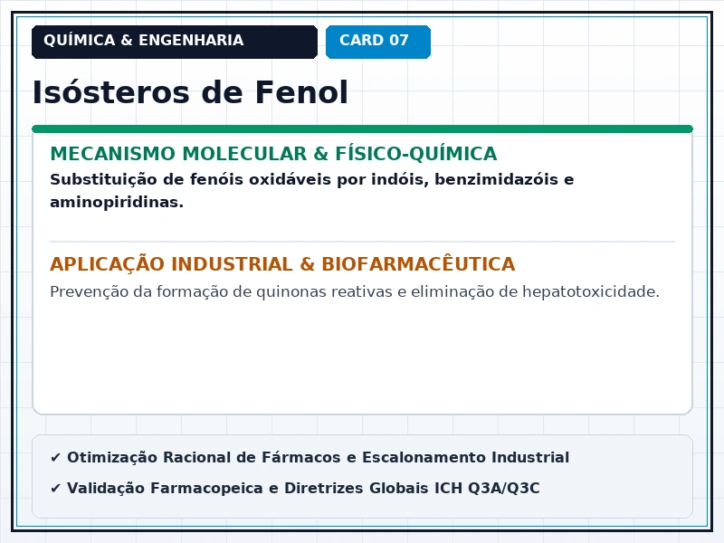 Cartão Técnico 7 - Bioisosterismo Clássico e Não Clássico