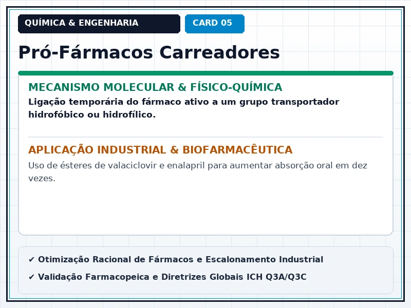 Cartão Técnico 5 - Metabolismo de Fármacos e Pró-Fármacos