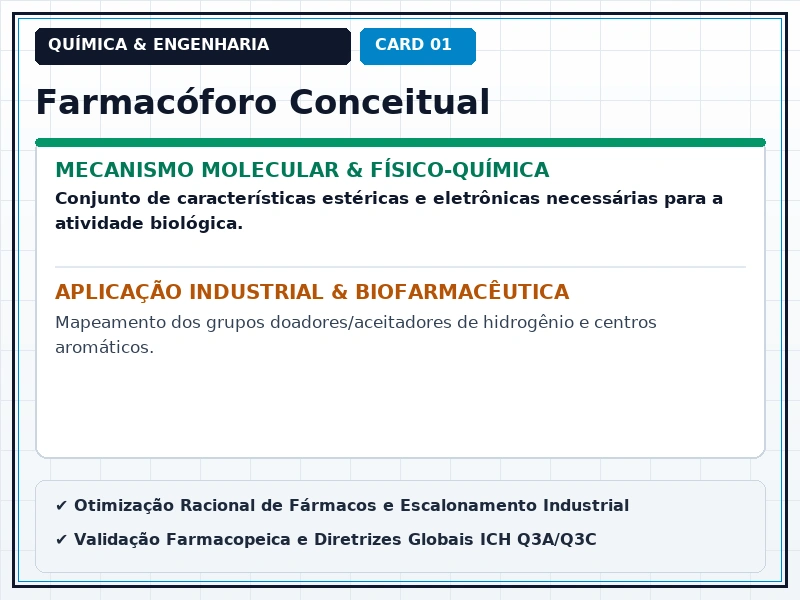 Cartão Técnico 1 - Relação Estrutura-Atividade e Farmacóforos