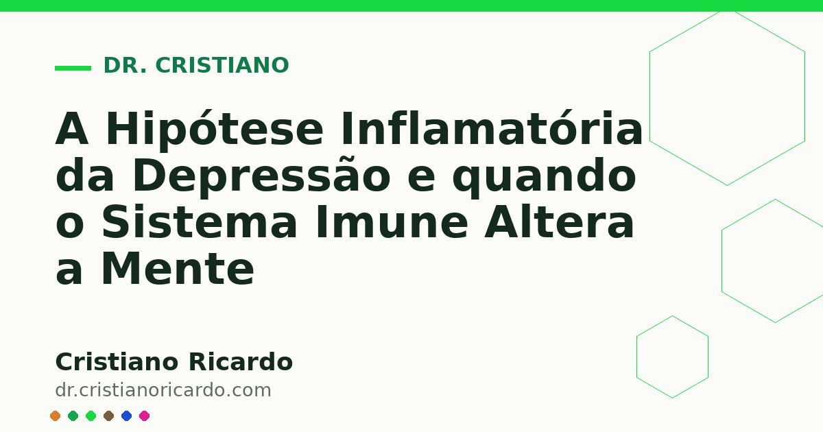 Card OG automático: A Hipótese Inflamatória da Depressão e quando o Sistema Imune Altera a Mente