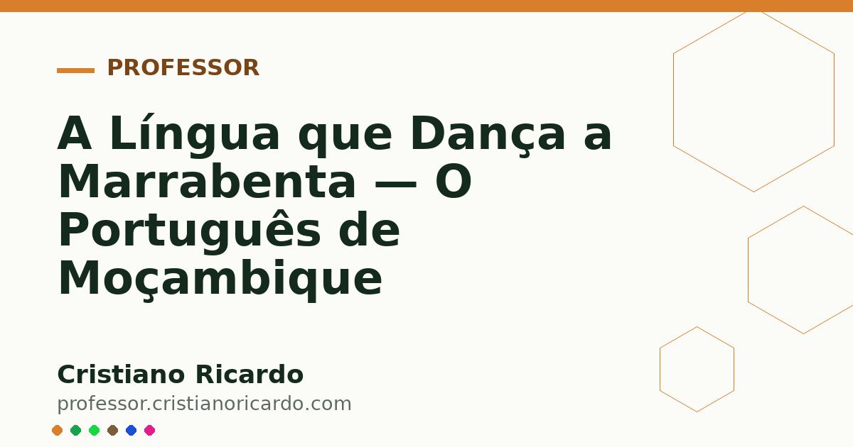 Card OG automático: A Língua que Dança a Marrabenta — O Português de Moçambique