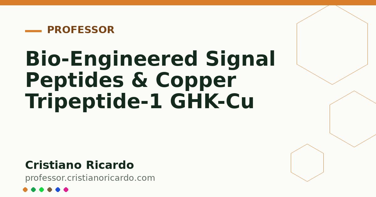 Card OG automático: Bio-Engineered Signal Peptides & Copper Tripeptide-1 GHK-Cu