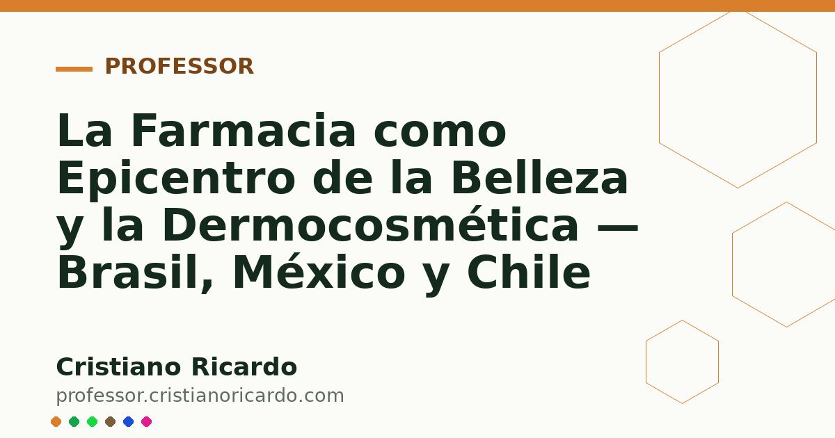 Card OG automático: La Farmacia como Epicentro de la Belleza y la Dermocosmética — Brasil, México y Chile