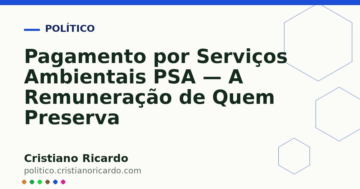 Card OG automático: Pagamento por Serviços Ambientais PSA — A Remuneração de Quem Preserva