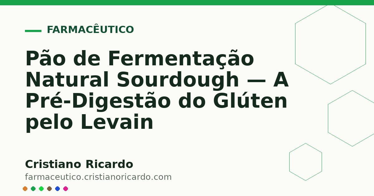 Card OG automático: Pão de Fermentação Natural Sourdough — A Pré-Digestão do Glúten pelo Levain