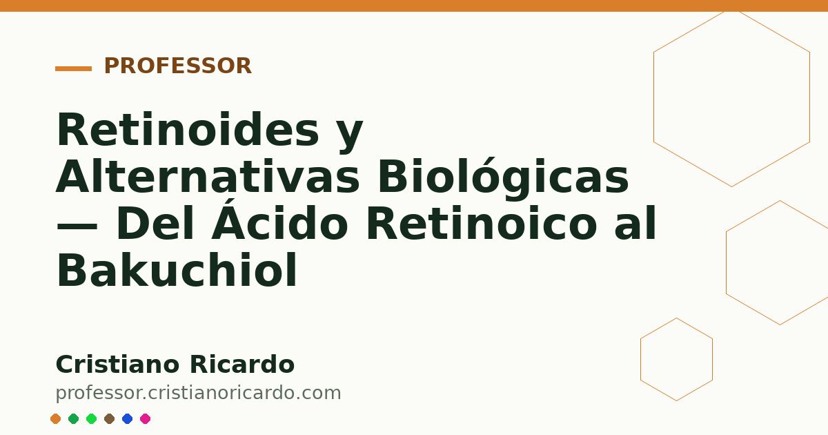 Card OG automático: Retinoides y Alternativas Biológicas — Del Ácido Retinoico al Bakuchiol
