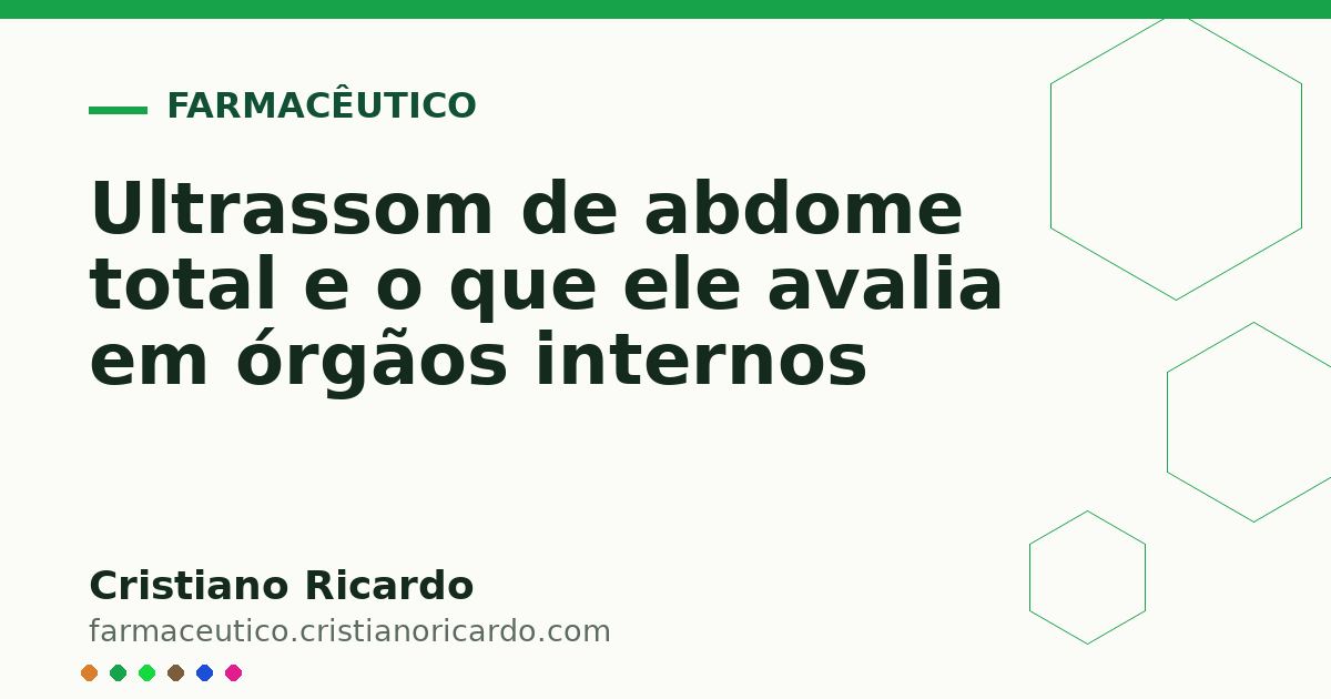 Card OG automático: Ultrassom de abdome total e o que ele avalia em órgãos internos
